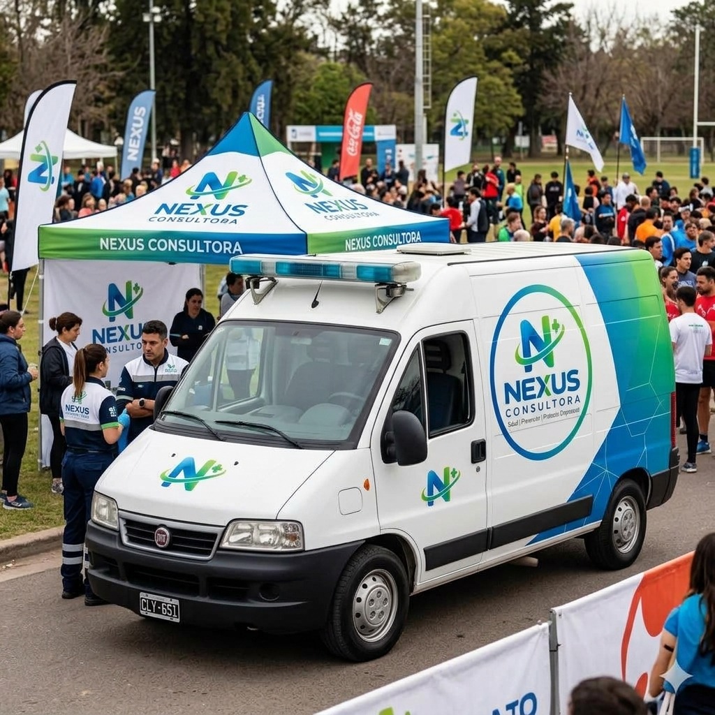 Ambulancia Nexus Consultora para cobertura de eventos